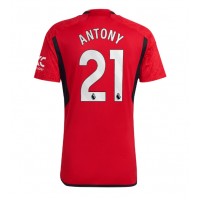 Manchester United Antony #21 Hjemmedrakt 2023-24 Kortermet
